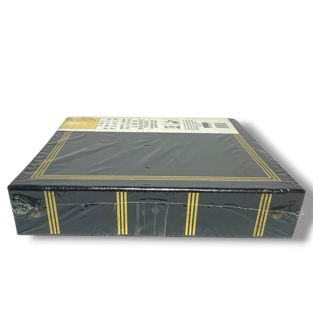 The Library Collection Vintage 100 Page Photo Albums NEW SEALED MBI Navy Blue - Picture 7 of 10